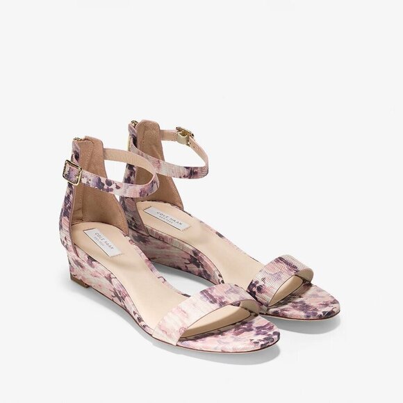 Cole Haan Rossi Wedge, Cameo Lizard Print, Size 8.5 - Picture 1 of 9